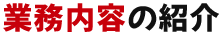 業務内容の紹介
